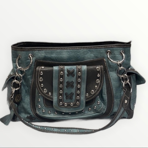 P & G Collection western style handbag Purse Bag NEW - Picture 1 of 10